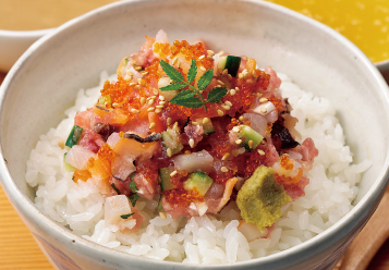 海鮮丼茶漬け