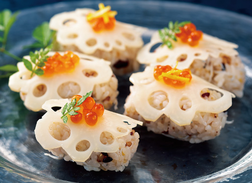 酢れんこんのにぎり寿し